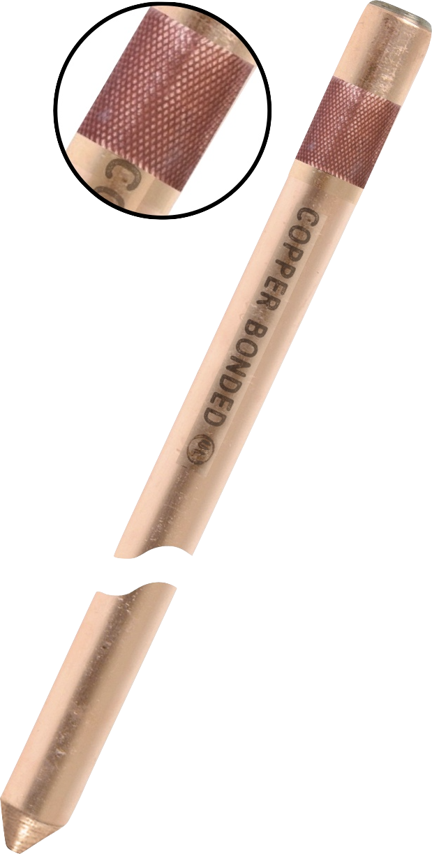 Copper-Bonded Ground Rods